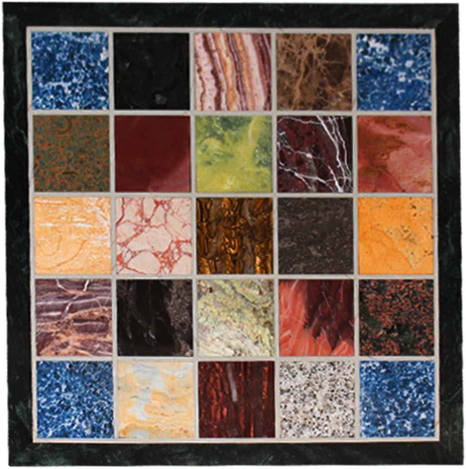 18" Black Marble Coffee Table Top, Black Marble Inlay Top, Dinning Table Top, Patio Table, Coffee Table, Living Room Furniture, Mughal Art