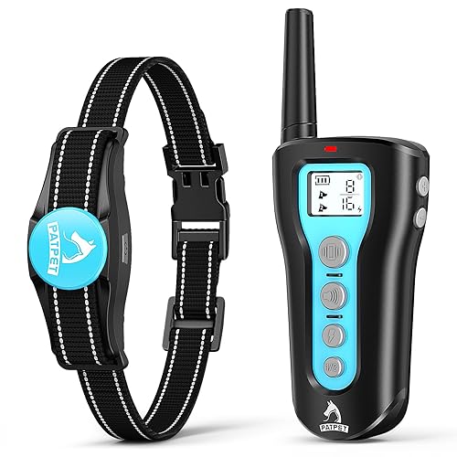 PATPET Shock Collar for Large Dog - Rechargeable Dog Training