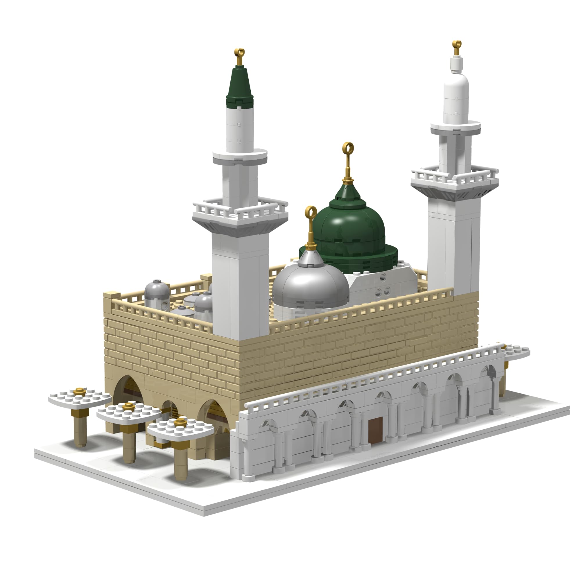 DEENBLOCKS™ Masjid an Nabawi | Build and Learn Educational Islamic Building Blocks Toy