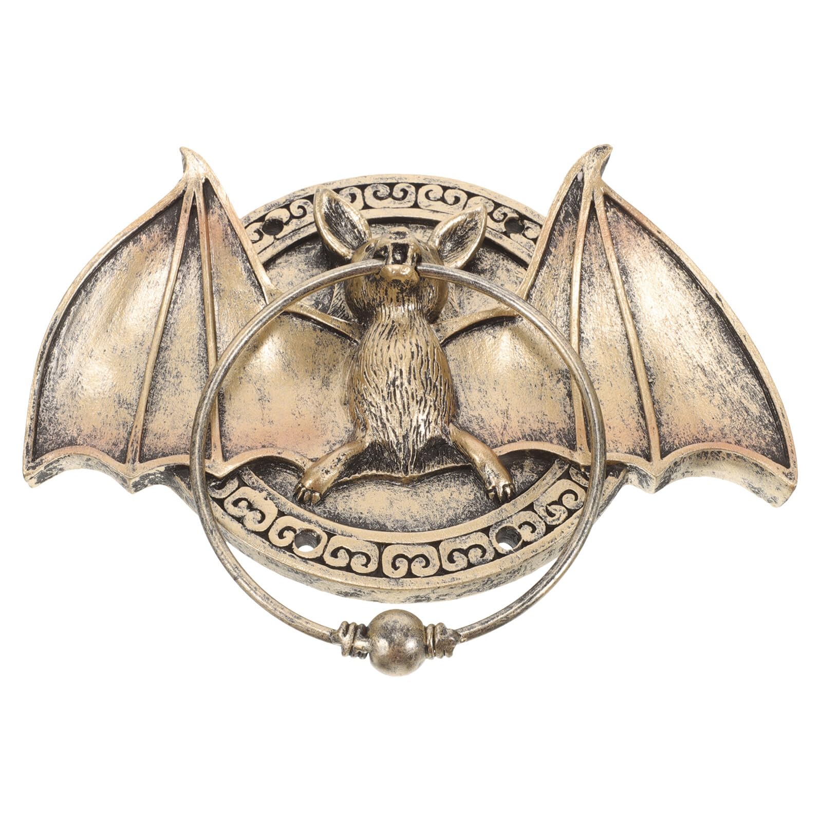 Heurtoir de porte chauve-souris noire pour habiller votre entrée de maison de campagne