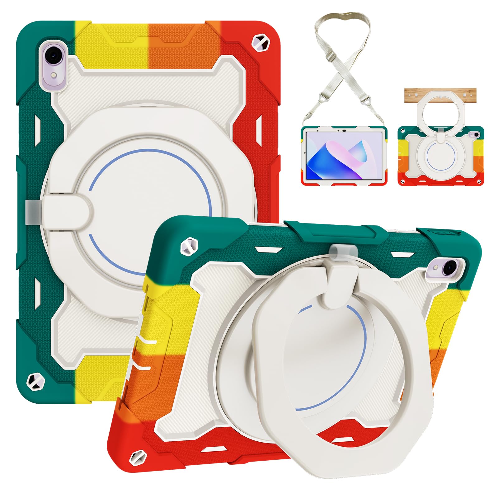 Coque Huawei Matepad 11 antichoc rotative avec porte-crayon - 8