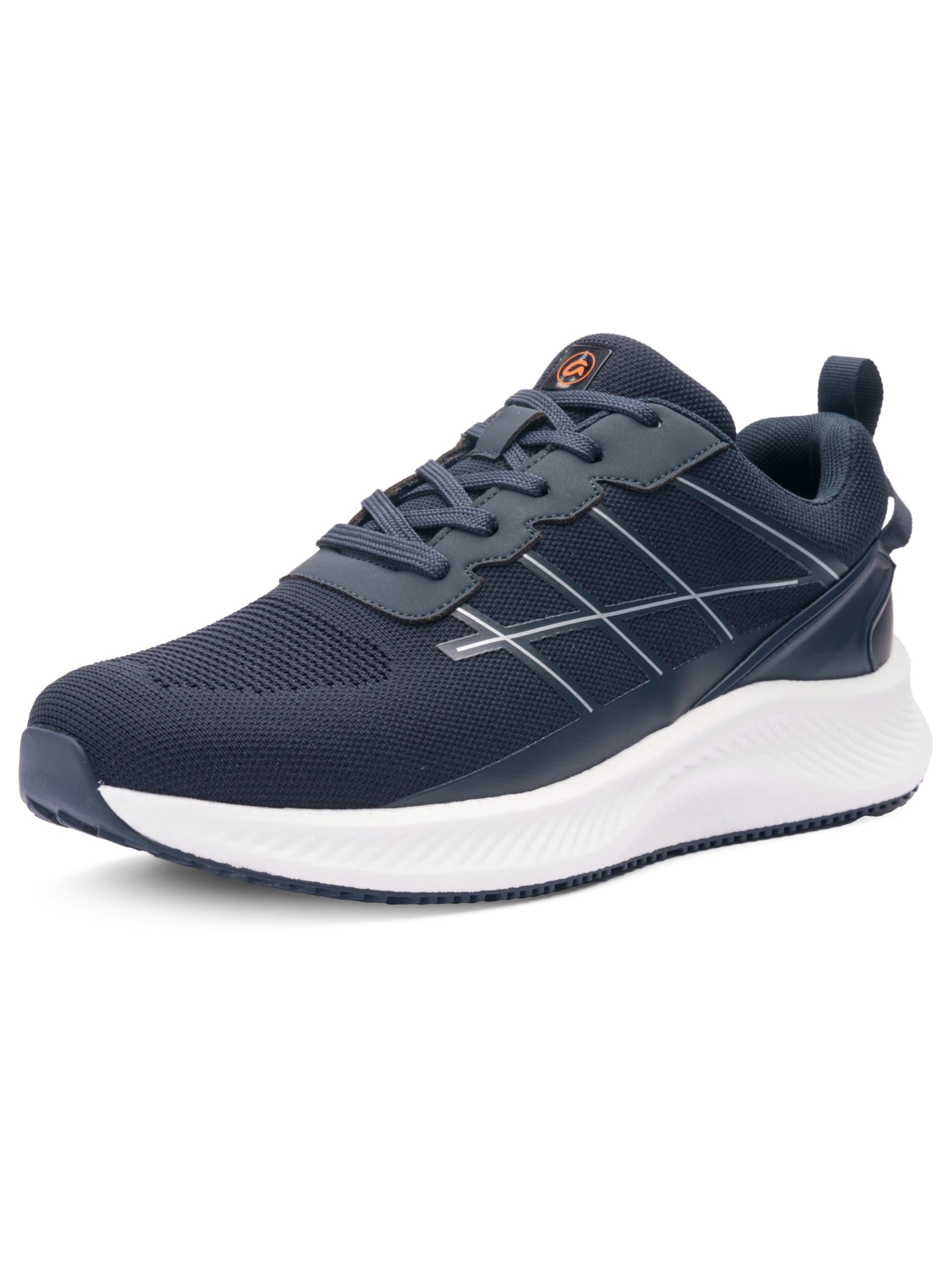 ARA Men's Ohio Sneaker, Blue Silver, 6.5 UK