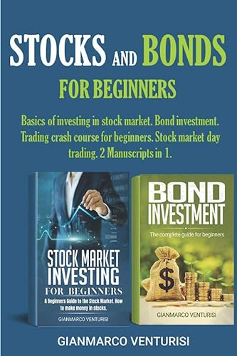 Stocks and Bonds for Beginners Basics of investing in stock market. Bond investment. Trading crash course for beginners. Stock market day trading. 2