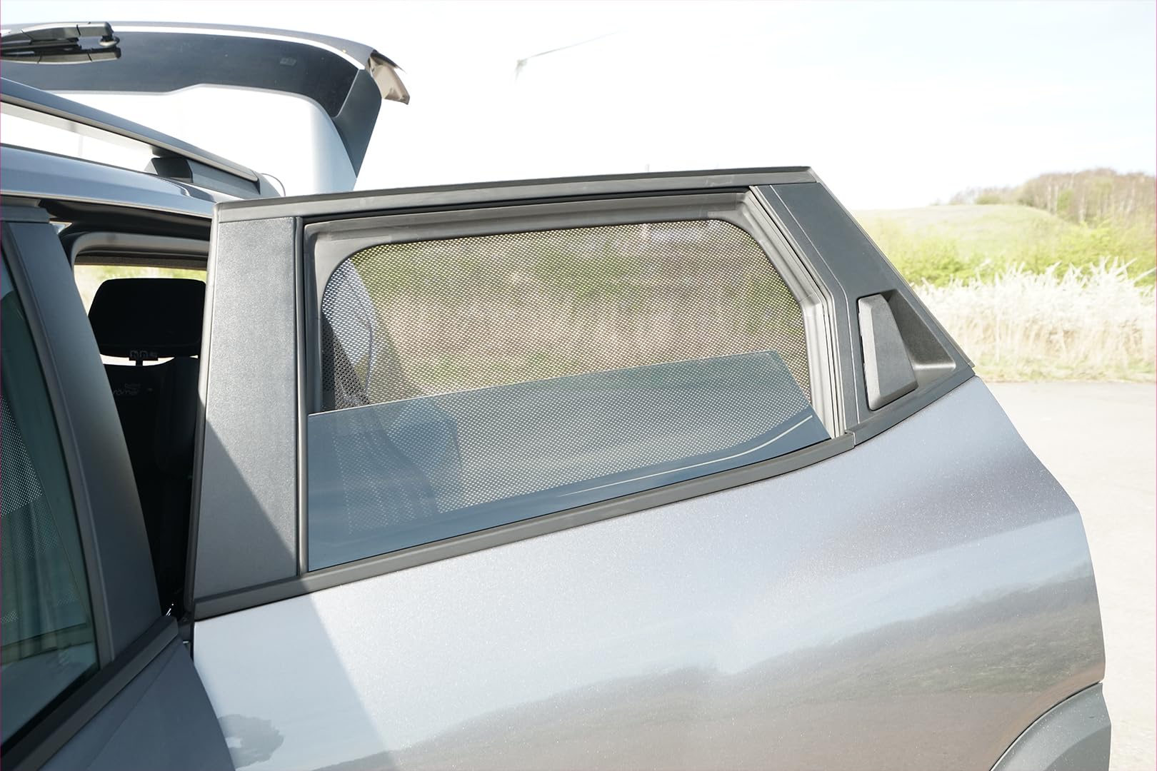 CAR SHADES Juego Compatible con Dacia Duster III 2024- (6-Partes) cortinillas Parasol a Medida
