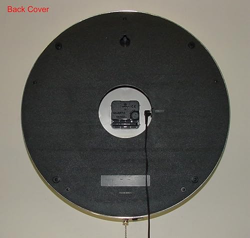 Miniatura 6 de University of Georgia Logo Sign Reloj de pared iluminado neón cromado rojo