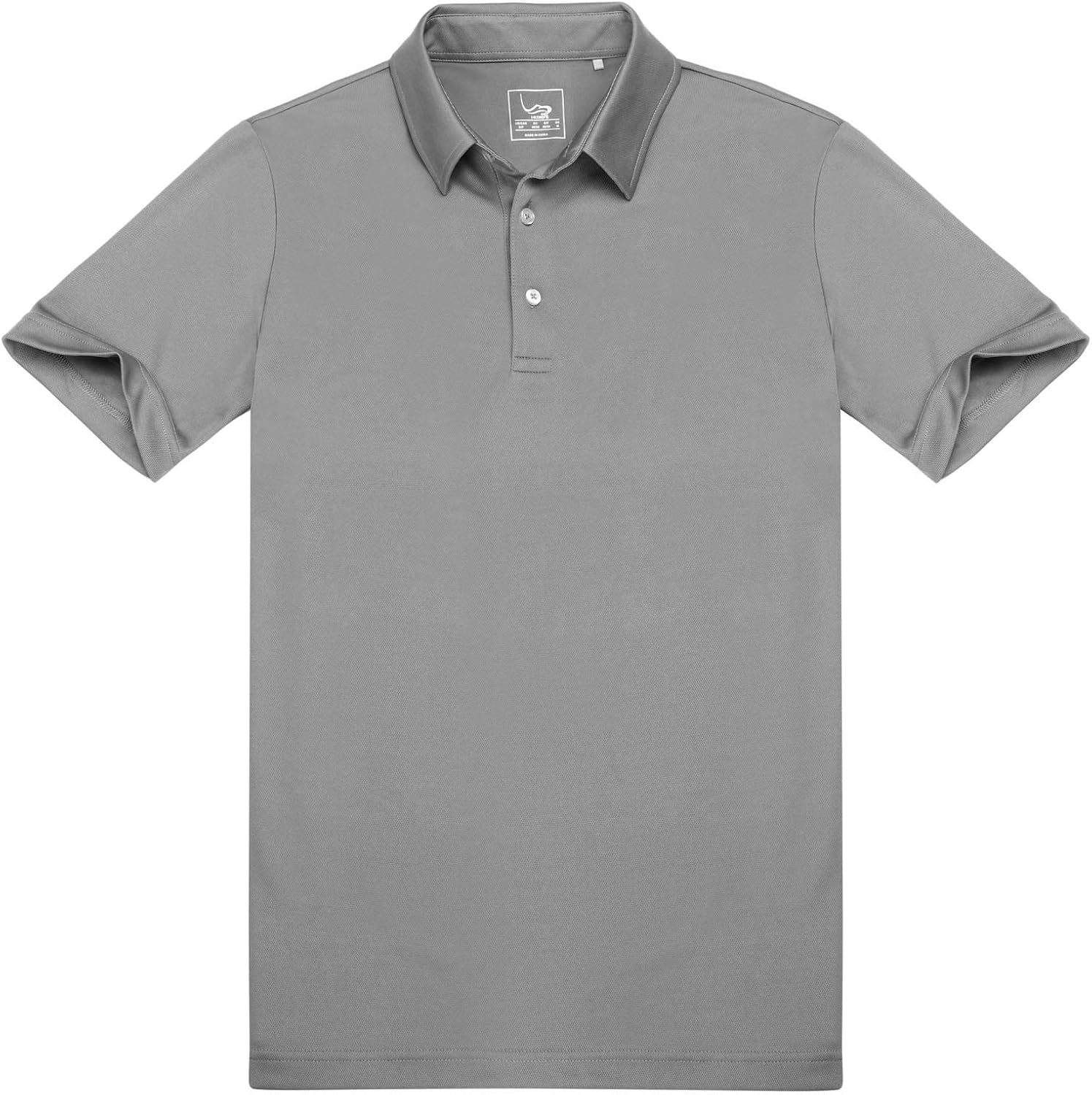 EAGEGOF Men's Shirts Short Sleeve Tech Performance Golf Polo Shirt Standard Fit : Clothing, Shoes & Jewelry