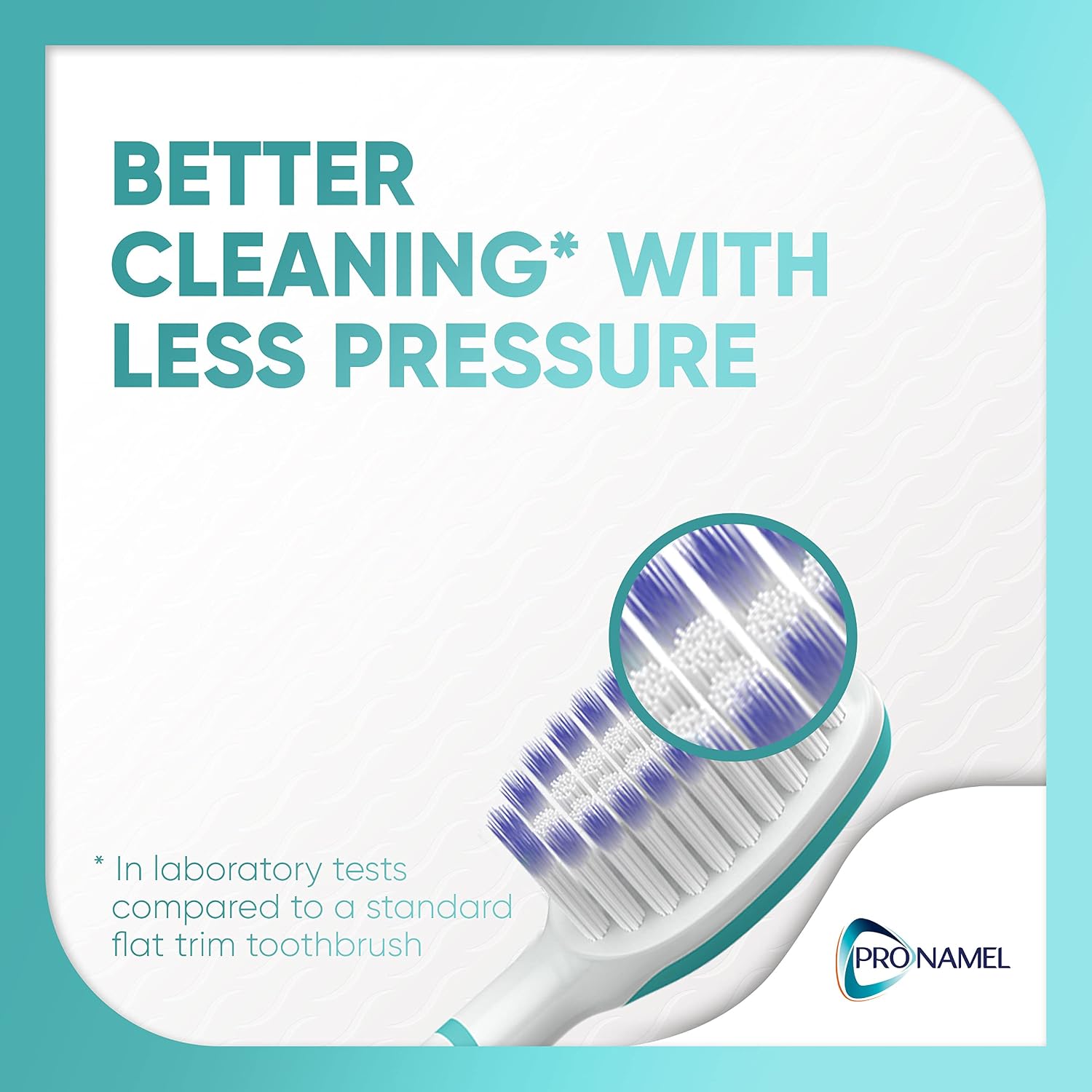 Sensodyne Pronamel Medium Toothbrush, Provides Tooth Enamel Protection and Cleans Better with Less Pressure - 4 Count