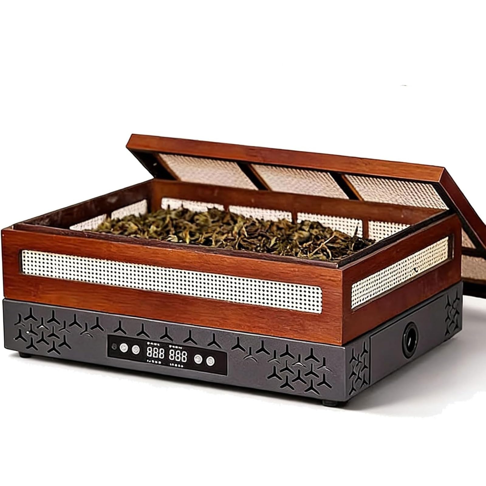 Machine à rôtir les noix et cage à thé électrique avec réglage de température 150°C