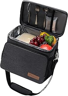 TuErcao Insulated Cooler Bag 6/24 Can Collapsible Leakproof Soft Sided Cooler for Car, Portable