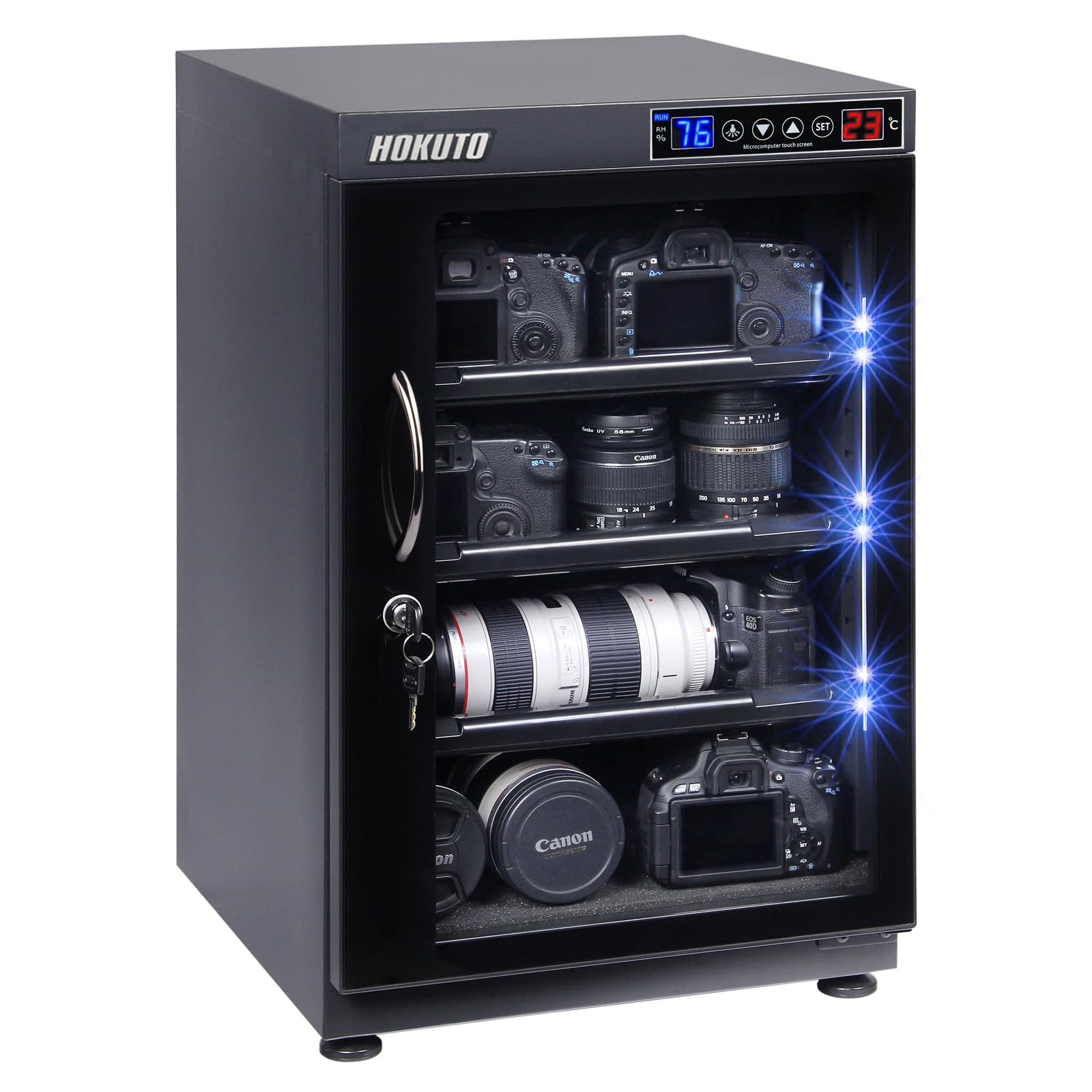 Amazon | HOKUTO 防湿庫 ドライボックス HP-88EX HPシリーズ88L  