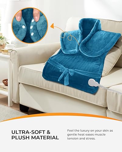 Miniatura 4 de Lista de artículos elegibles de la FSA, almohadilla térmica CooCoCo para aliviar el dolor de espalda, almohadilla térmica grande elegible para la