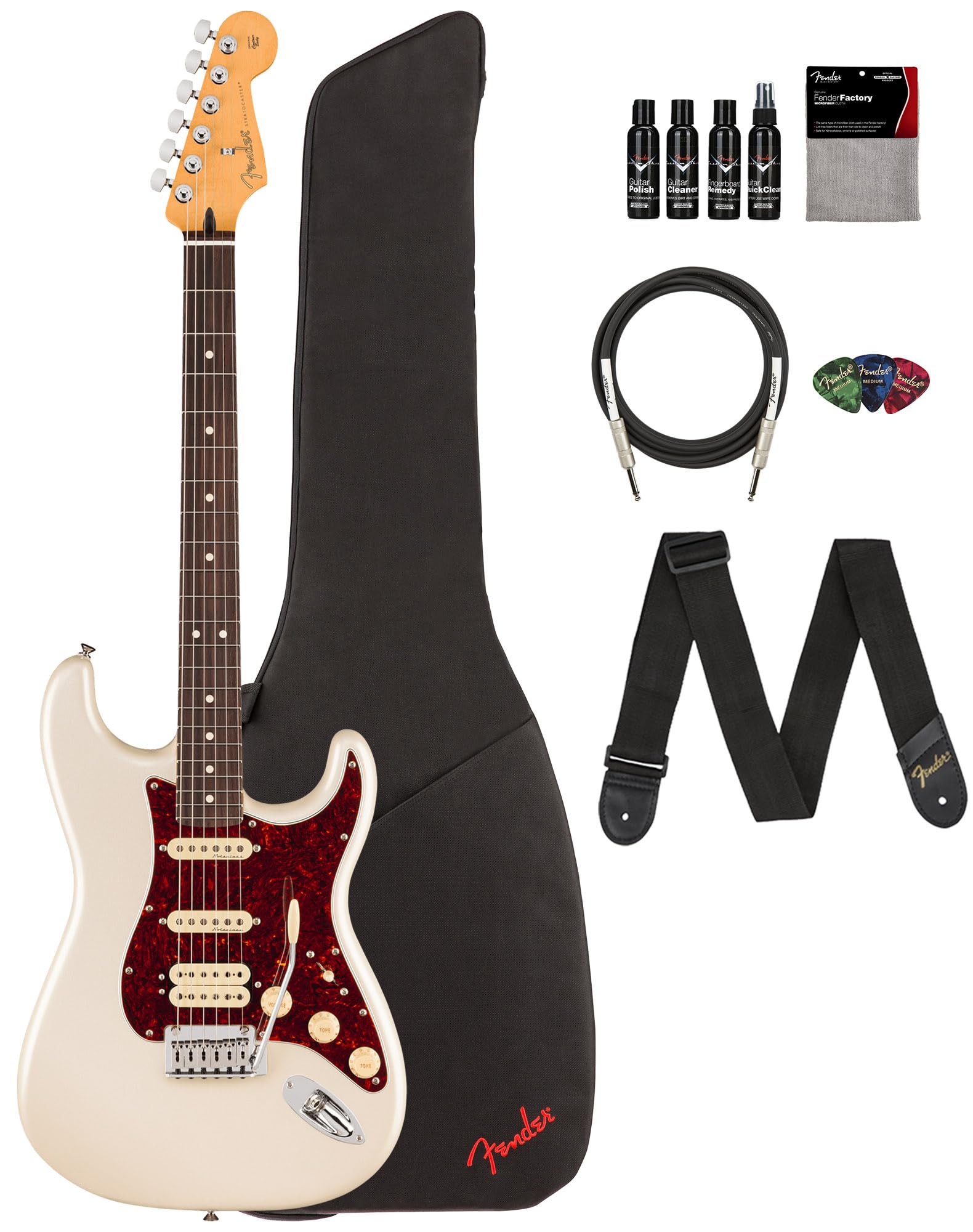 Amazon.com: Fender Player II Modified Stratocaster HSS - Olympic