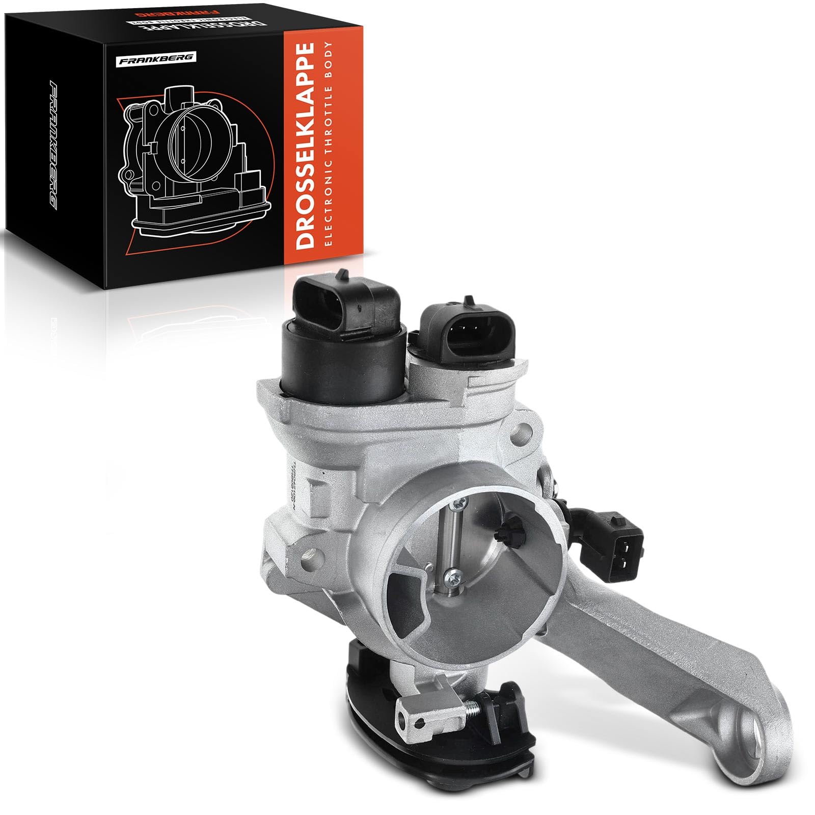 Frankberg Válvula de mariposa Cuerpo de mariposa Compatible con Twingo I C06 1.2 16V Kangoo KC0/1 1.2 Clio III BR0/1 CR0/1 1.2 16V Clio II BB CB 1.2 Replace# 7700108120