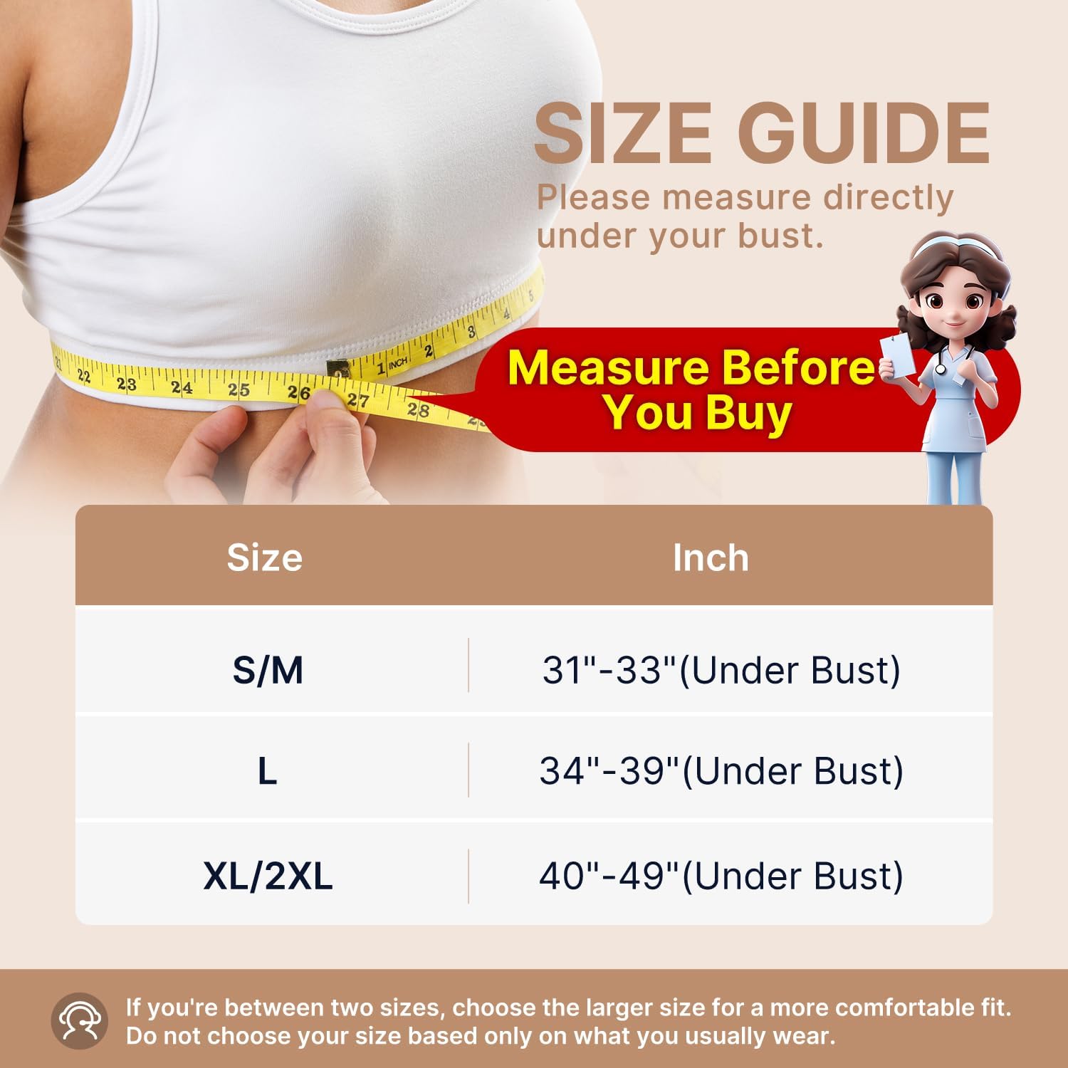 Fit Geno Posture Corrector for Women Invisilite: Small/Medium - Image 2