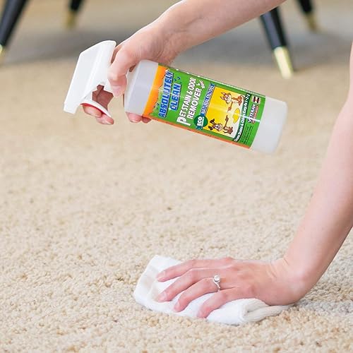 Miniatura 3 de Absolutely Clean Increíble eliminador de olores de mascotas para el hogar, fuerza profesional las enzimas naturales eliminan la mayoría de las