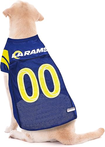 Miniatura 9 de Camiseta para perro de los Baltimore Ravens de la NFL, talla: XXL, el mejor atuendo de camiseta de fútbol americano para perros o gatos, camiseta