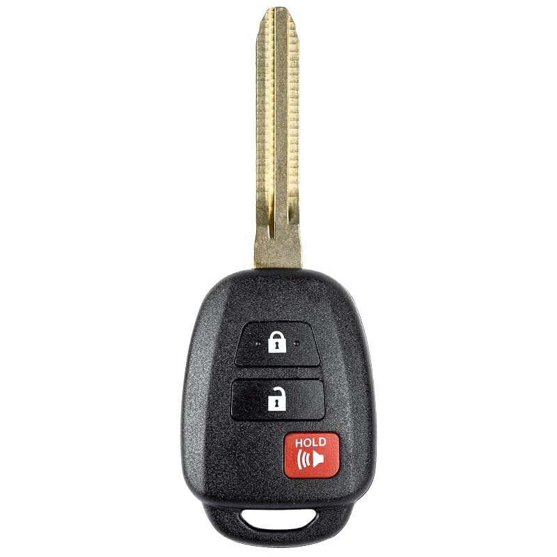 Chave canivete com controle remoto para Toyota RAV4, Tacoma, Prius C e 4Runner Vurkcy HYQ12BDM HYQ12BEL