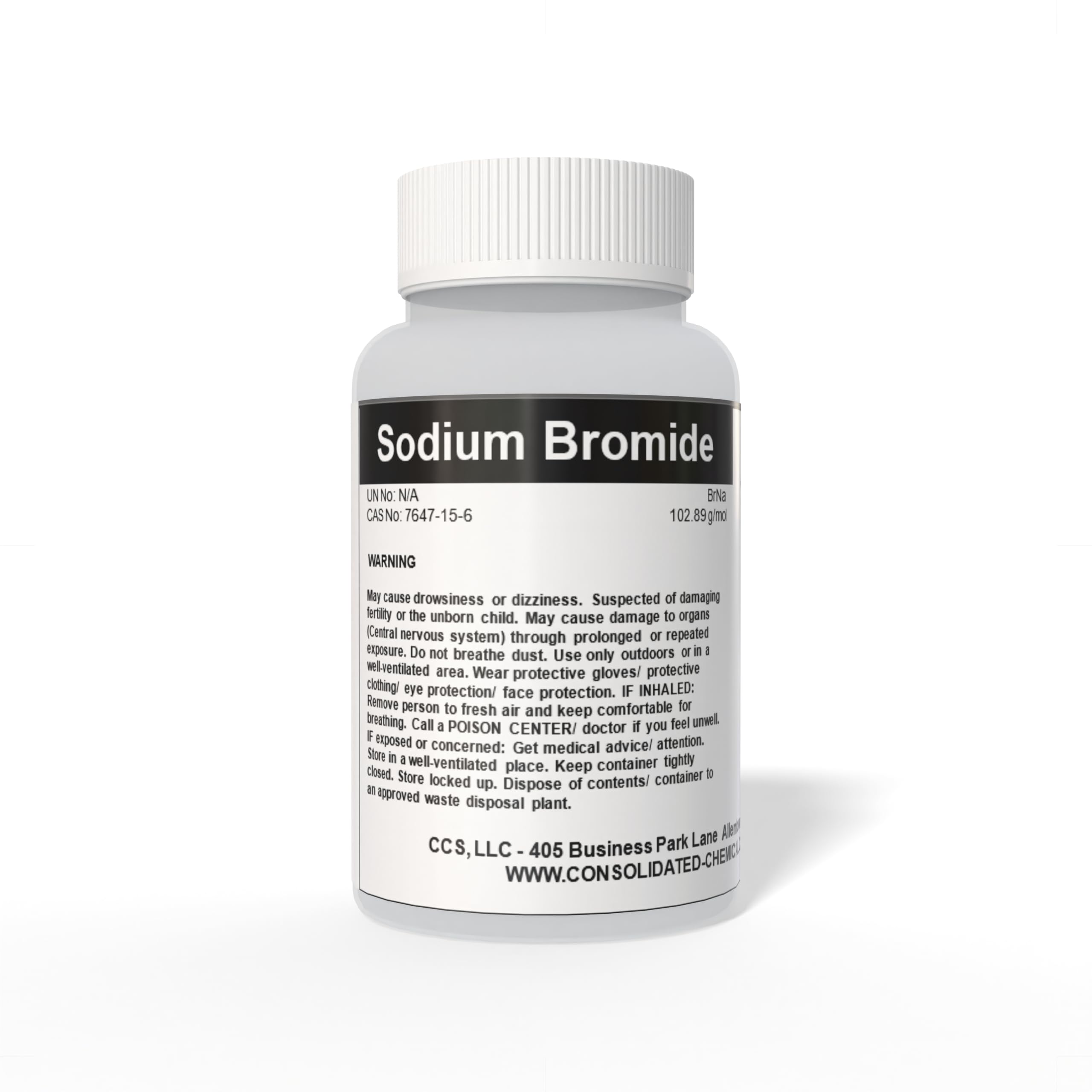 Sodium Bromide - High Purity Industrial and Laboratory Grade - Water Treatment, Photographic Processing, Chemical Industry, Laboratory Regent - 250g