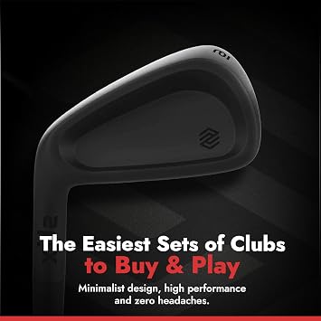 Stix Golf Club Set - Unisex - 9 Set Clubs - Graphite Shafts - Premium Materials, Modern Design, Quality