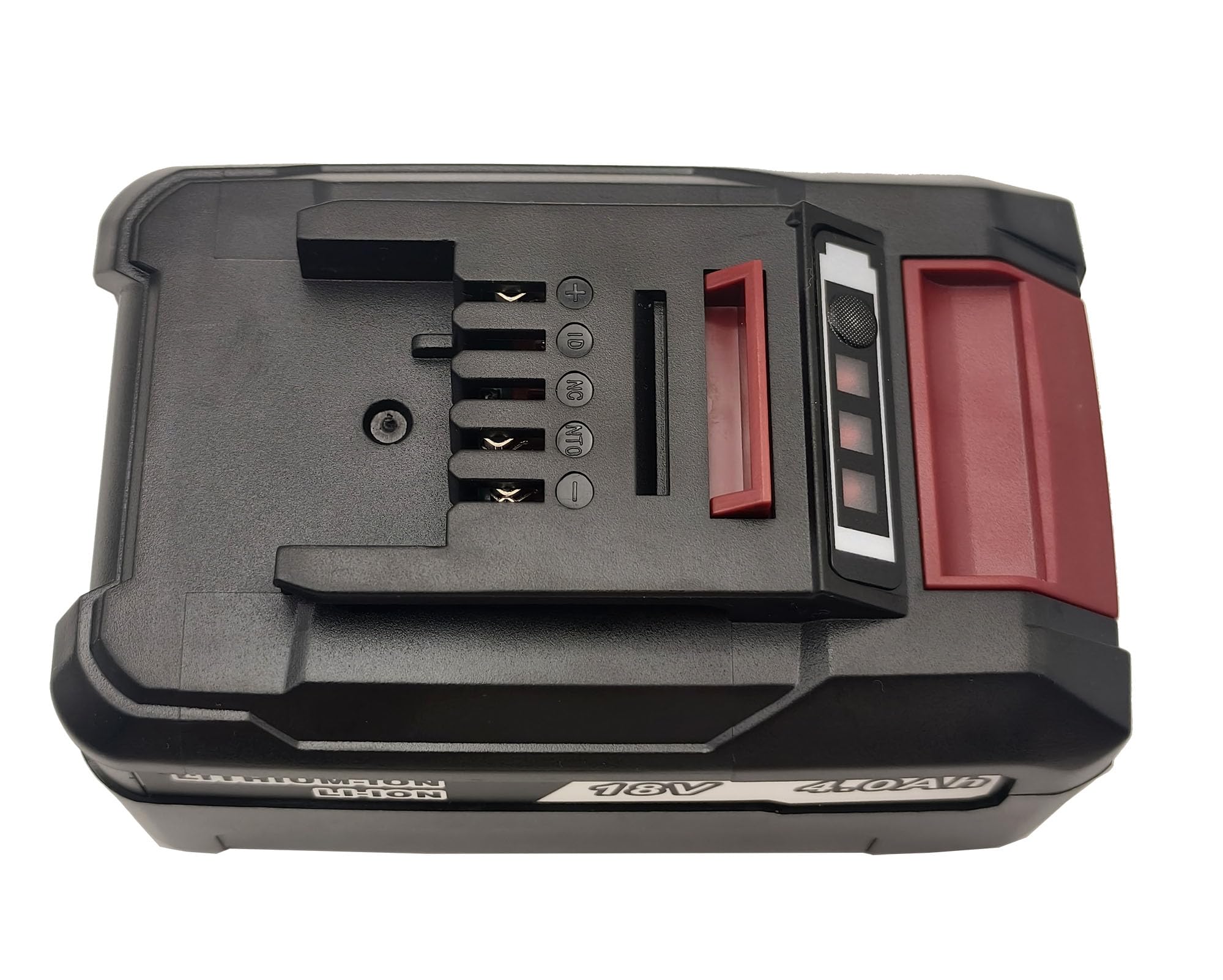 2 baterías de repuesto de ion de litio de 4,0 Ah compatibles con Einhell 18 V Power X-Change Serie con indicador LED, sustituye a Einhell 4512061 4512062, apto para todos los dispositivos PXC de 18 V