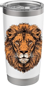 Lion Stainless Steel Insulated Tumbler