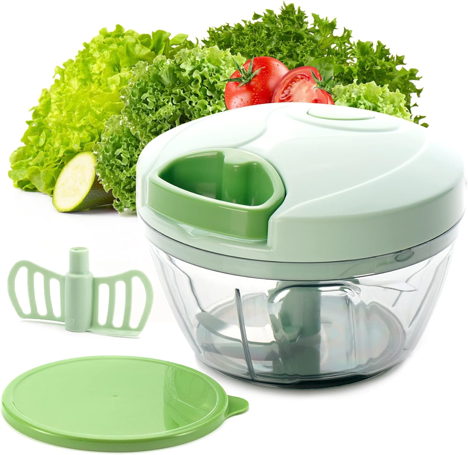 March 10th Manual Food Chopper Manual Hand Chopper 400ml