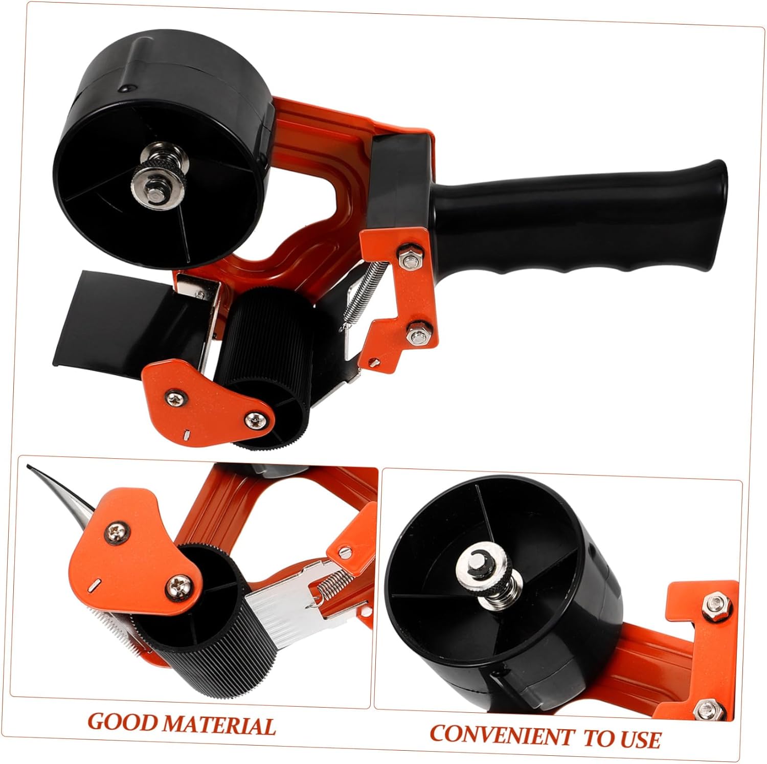 Packing Tape Dispenser Cutter Handheld Tape Tool for Precise Cutting and Efficient Sealing User-Friendly for Shipping and Packaging Tasks
