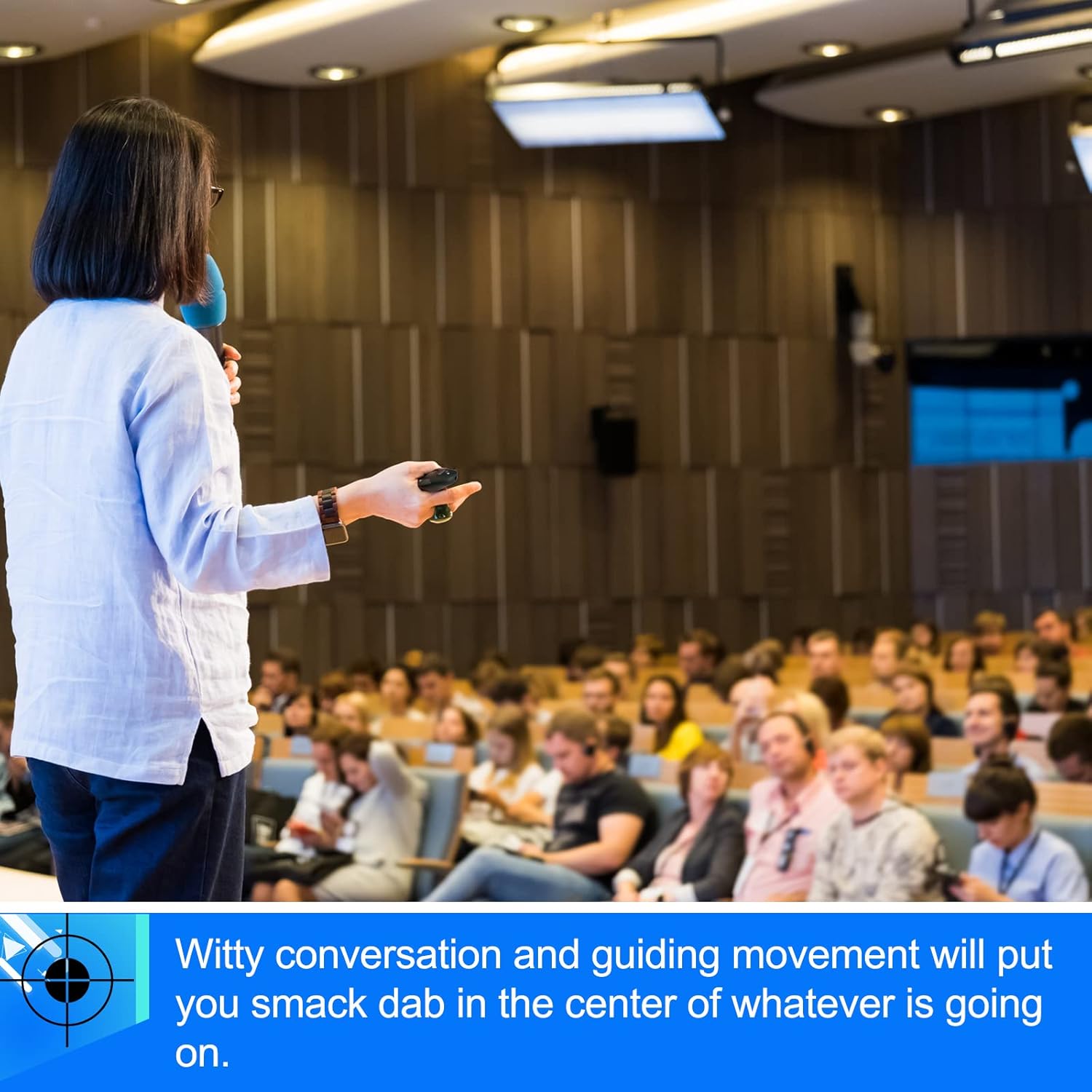 GIVEUBED Wireless Presenter with Red Laser Pointer,RF 2.4GHz USB Presentation Clicker Remote Slide Advancer PPT Keynote Controller for Office Classroom Meeting Teaching Speech,Universal