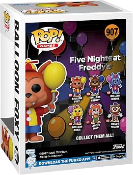 Funko POP Games: Five Nights At Freddy's SB- Balloon Foxy