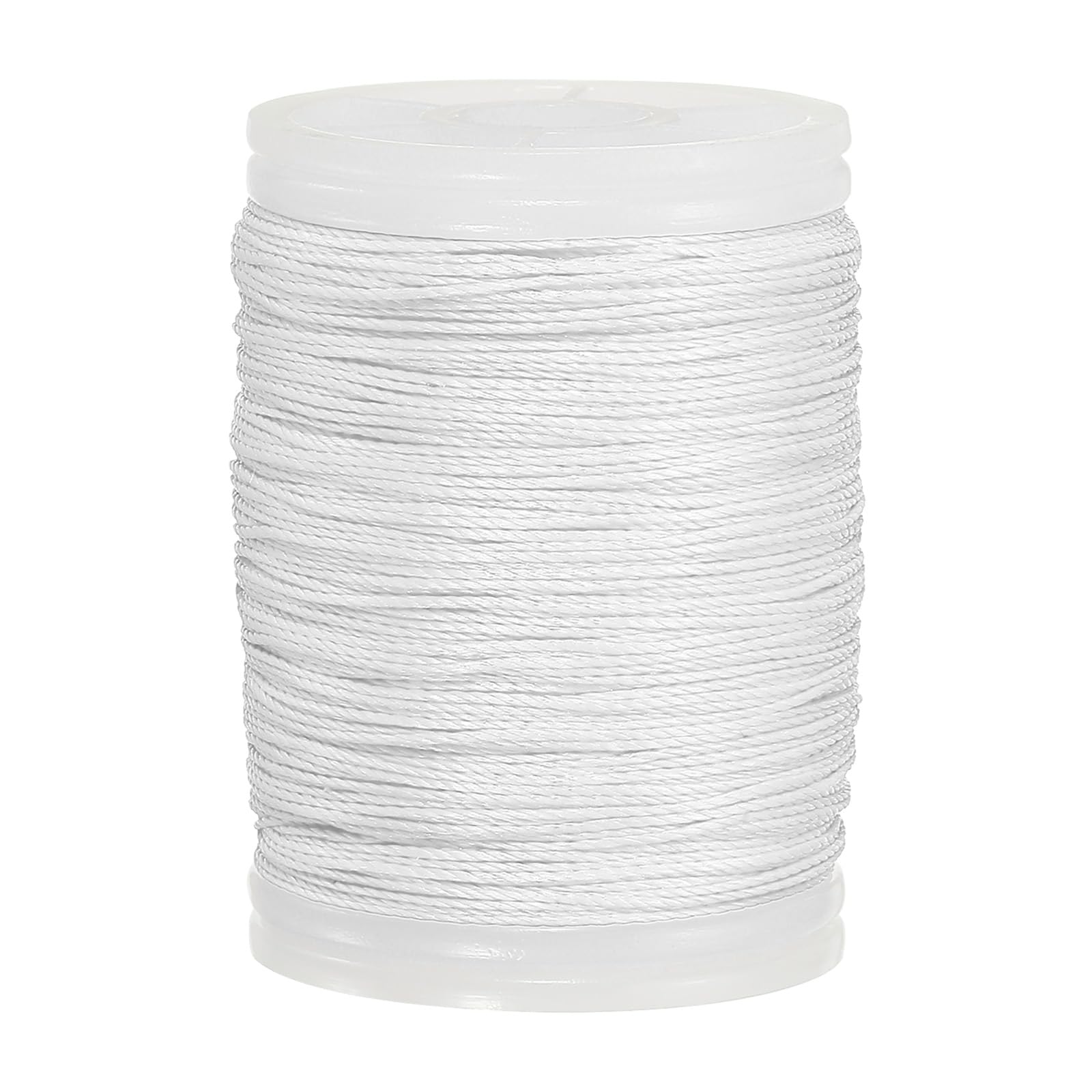 sourcing map Archery Recurve Bow String Serving Thread 120 Yard / 110 m Nylon Bowstring for Recurve Bow Compound Tying Sight Nock Point (White) — image 1