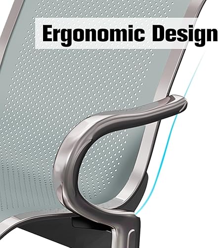 Miniatura 22 de Kinsuite Sillas de recepción de aeropuerto de 2 asientos, silla de sala de espera con brazos, asiento de banco de recepción de metal, sillas