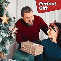 Vista 4 de Santa Claus inflable de Navidad de 6 pies - Papá Noel inflable negro para decoración de jardín, inflables navideños