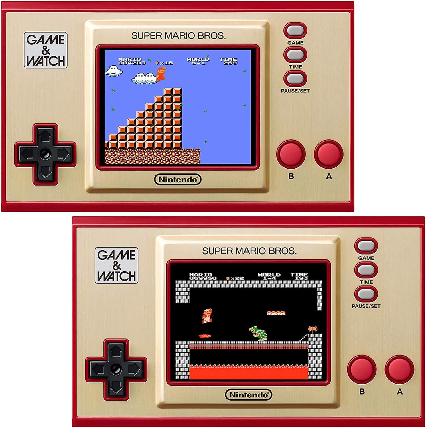 Nintendo Super M. B. Game and Watch Handheld Game System, Bundled with PremGear Carrying Case (Blue) + Game&Watch Skin Voucher + 6ft USB Charging Cable image 4