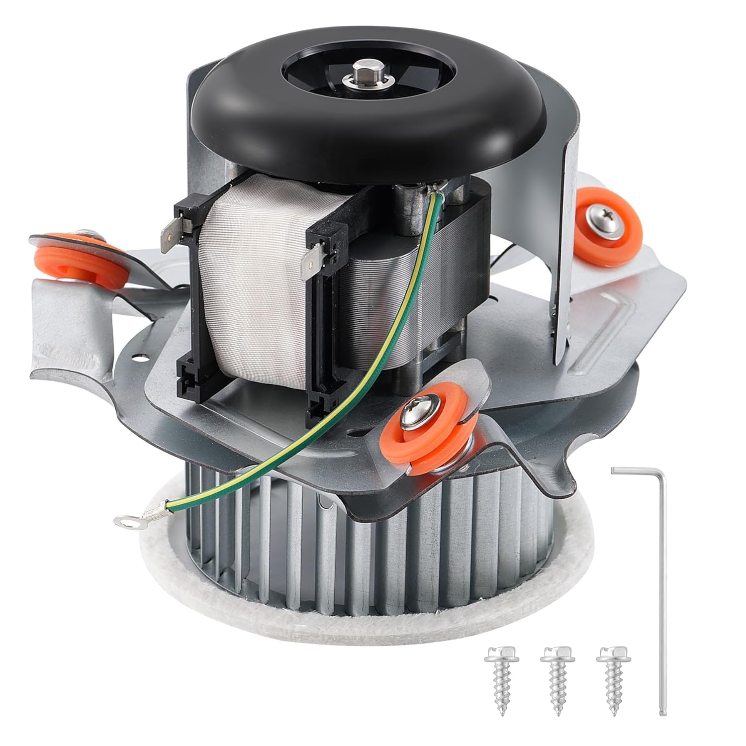 J238-112-11202 Draft Inducer Motor Kit Replacement for Carrier Furnace, HC21ZE122A Draft Inducer Blower Fan Motor Compatible with Carrier, Jakel, Payne and Bryant Furnaces