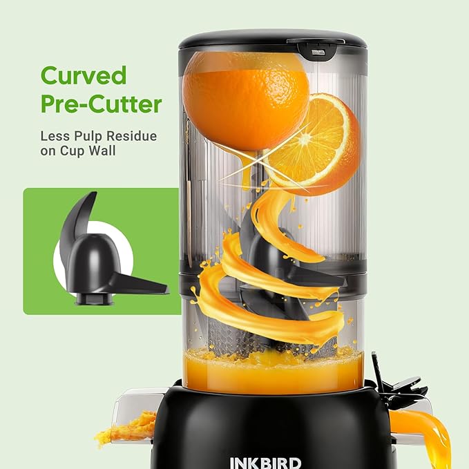 Extractor de Jugos Prensado Frío Boca Ancha con Función de Apagado Automático miniatura 9