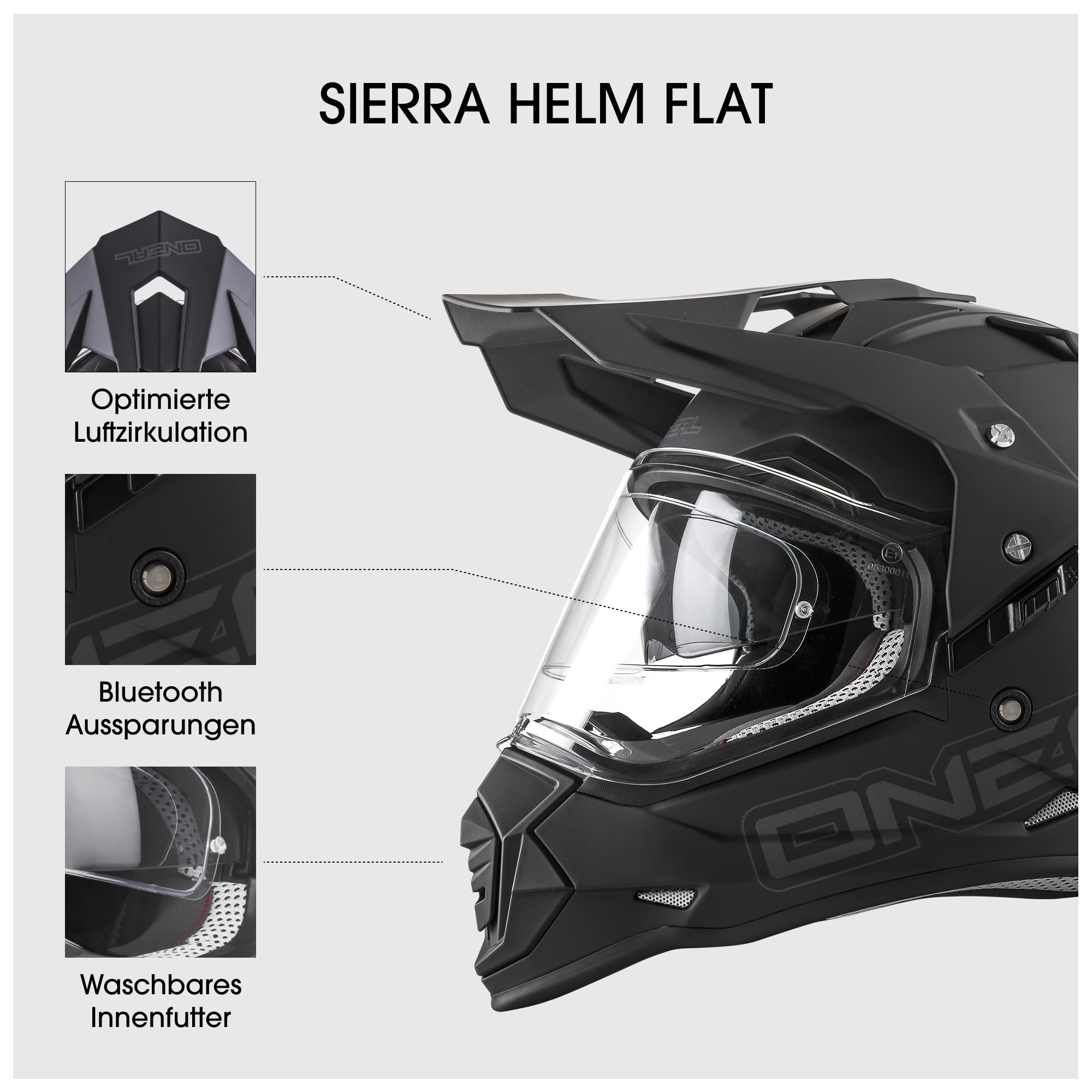 O'NEAL | Casco da moto | Enduro Motorcycle