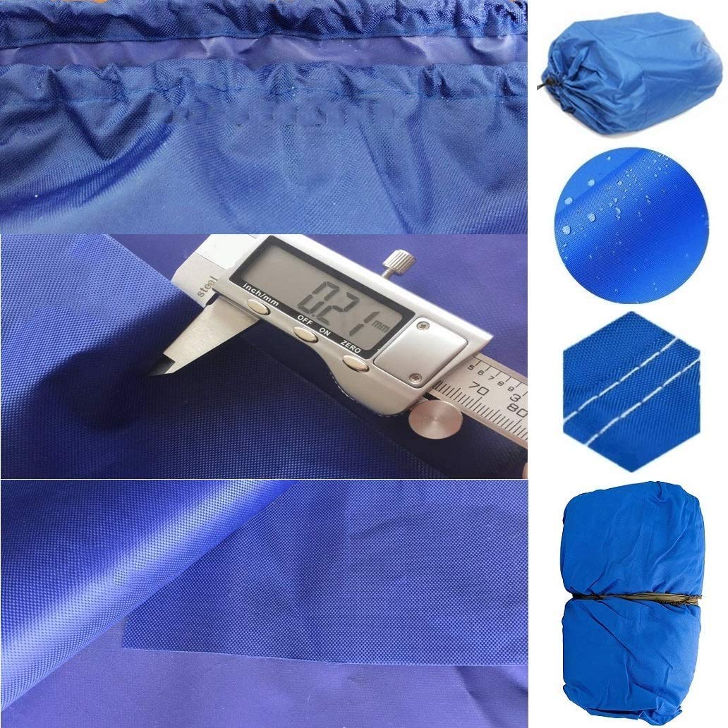 Copertura per Barca Rimorchiabile Telo Copri Barca a Motore 600D Oxford Impermeabile Protezione UV Copertura per Yacht Speedboat Fish-Ski V-Hull Telo Copri Barca A Motore,11to13ft