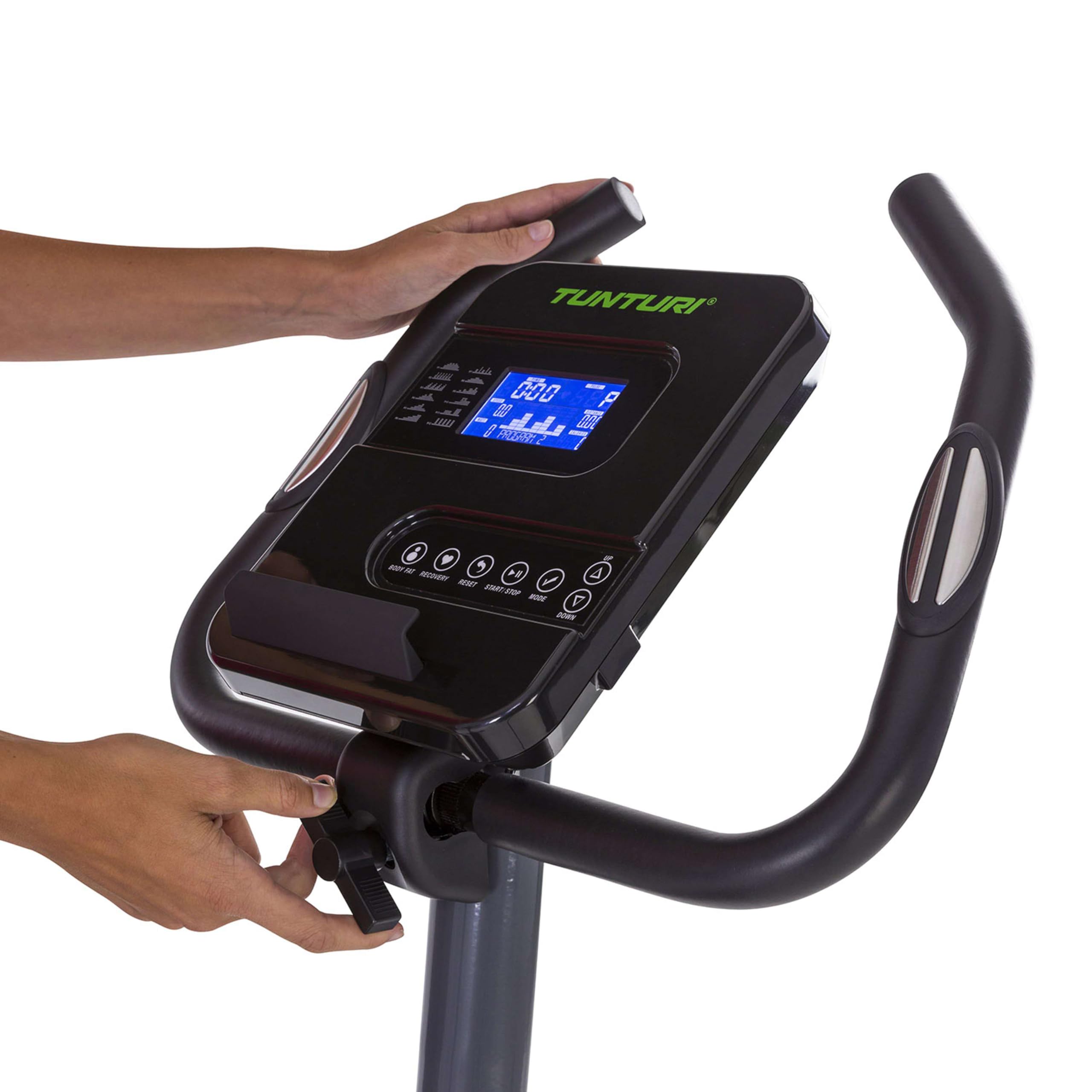 Tunturi Cardio Fit E30 Vélo d'Appartement Ergomètre avec écran LCD et Résistance Réglable