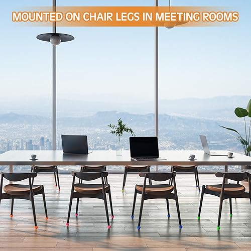 Miniatura 5 de Poen 48 pelotas de tenis precortadas a granel para sillas, muebles, pelotas de tenis, sillas, protectores de suelo, cubiertas deslizantes para