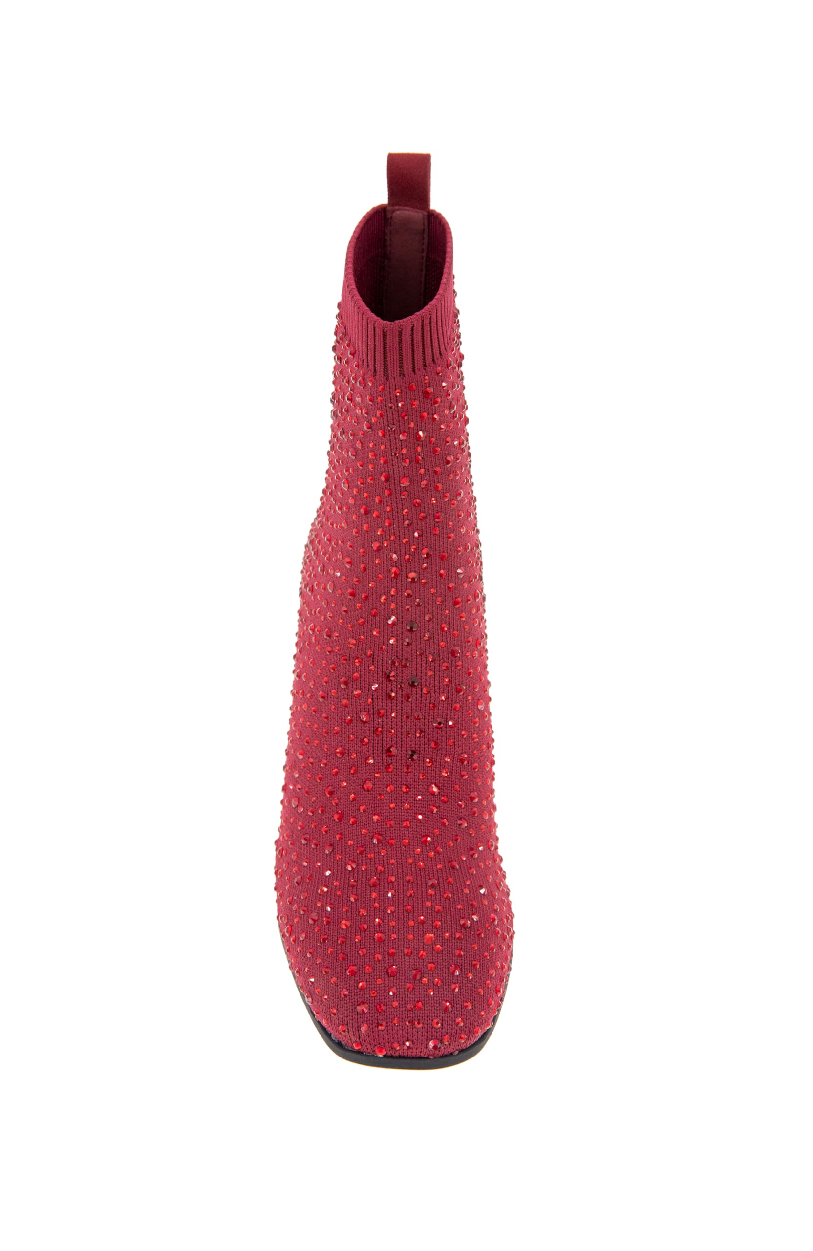 Kenneth Cole Reaction Elema Jewel Ballet Flats in Red