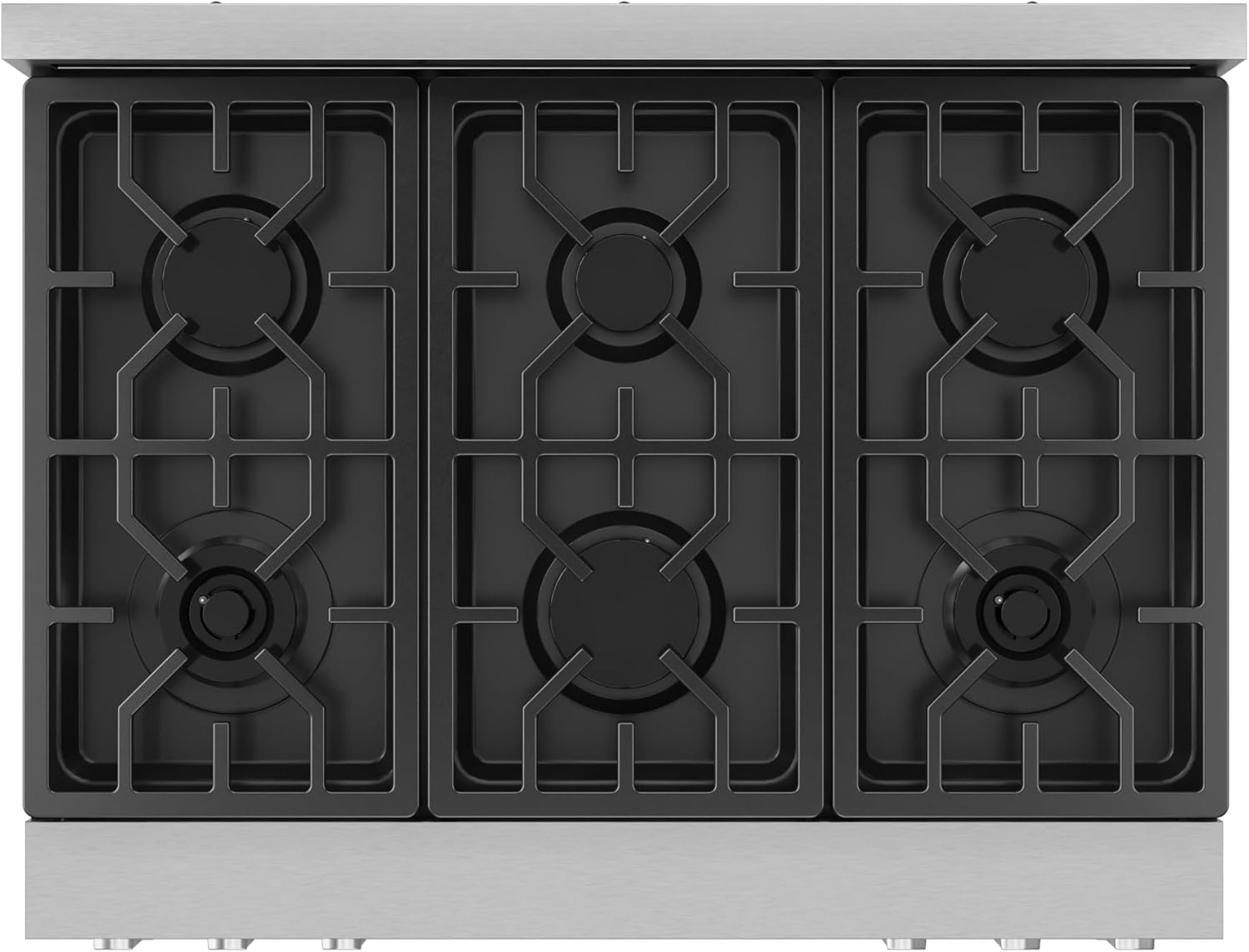 Gordon Ramsay by THOR Kitchen 36 Inch Professional Gas Range with Tilt Panel Touch Control in Stainless Steel