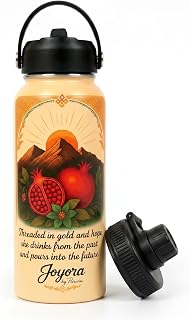 32 oz Insulated Water Bottle with Straw & Chug Lid, BPA-Free Double Wall Vacuum Leak Proof Stainless Steel Bottle, Reusable Water Bottle for Men & Women, Gym, Sports, Travel & School unique Design