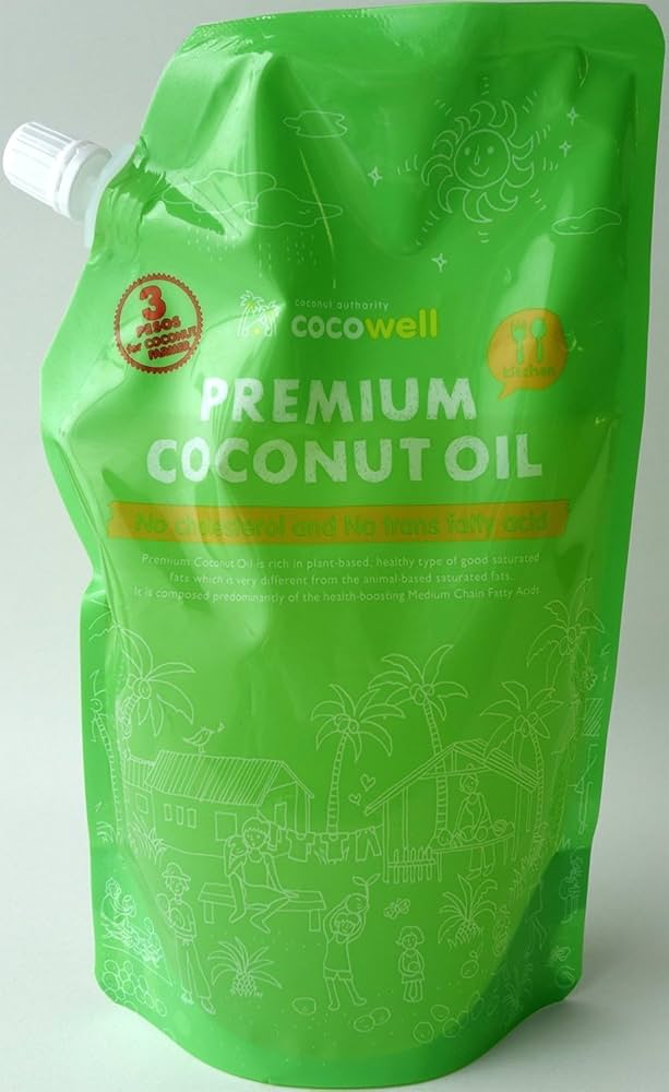 cocowell - ココウェル　オーガニック　有機プレミアム　ココナッツオイル　２０００ml  ６袋 楽天市場】【keyroomの日！最大2000円OFF】 ココウェル 有機