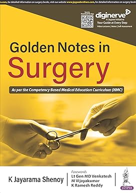 GOLDEN NOTES IN SURGERY
