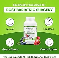 Vista 6 de BariSlim Tabletas multivitamínicas bariátricas masticables - Tabletas masticables especialmente formuladas para pacientes después de una cirugía