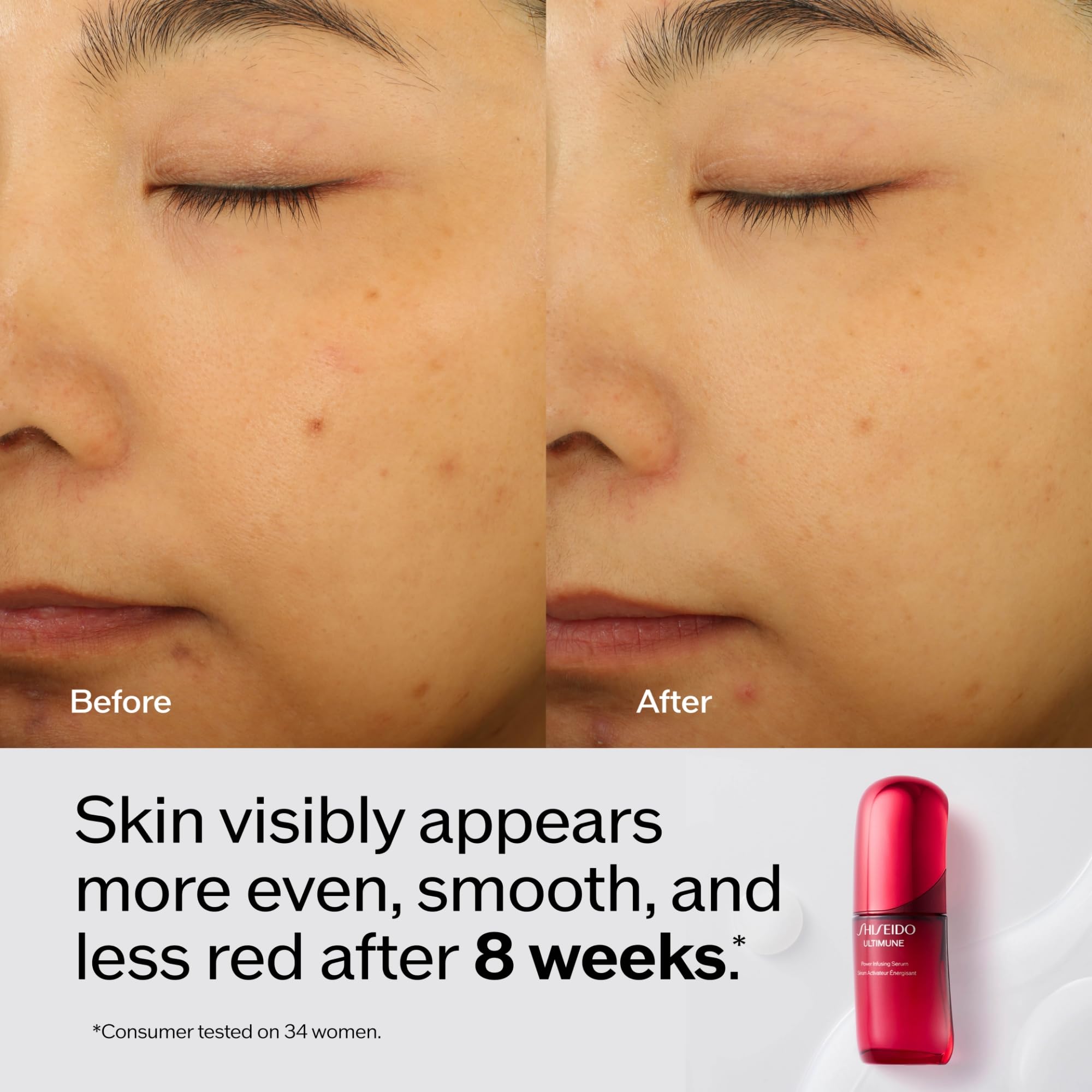 Shiseido Firm & Sculpt Set - Clarifying Cleansing Foam (15mL), Eudermine Activating Essence (70mL), Ultimune Power Infusing Serum (10mL) & Vital Perfection Advanced Cream (50mL) - $224 Value