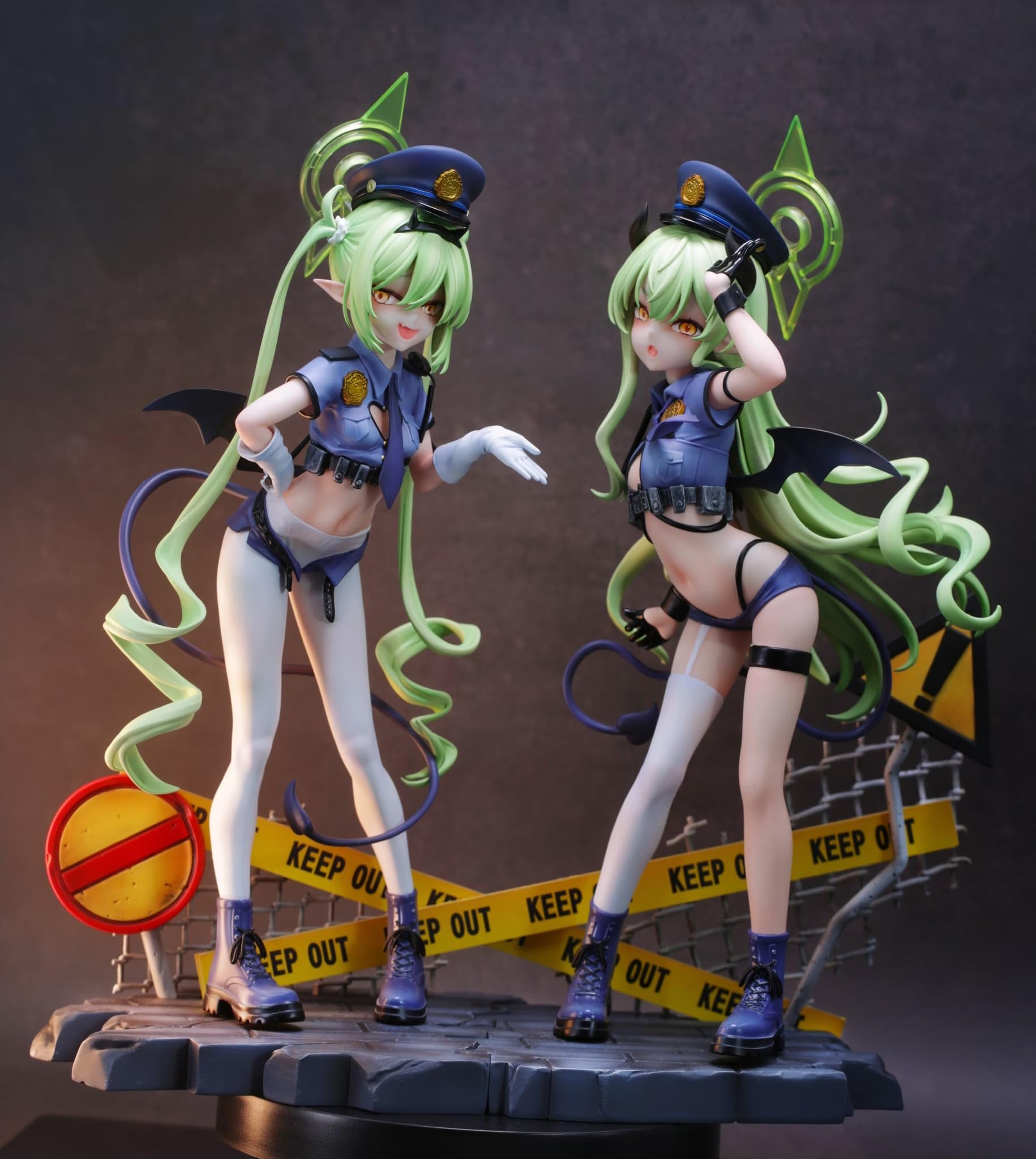 ガレージキット　ブルーアーカイブ 橘ノゾミ　フィギュア　橘ヒカリ Amazon.co.jp: ブルーアーカイブ光望の双子橘 ヒカリ&橘 ノゾミ