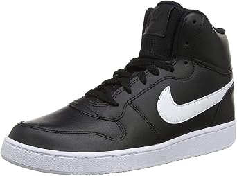 Nike Ebernon Mid Mens Trainers AQ1773 - Black White 002