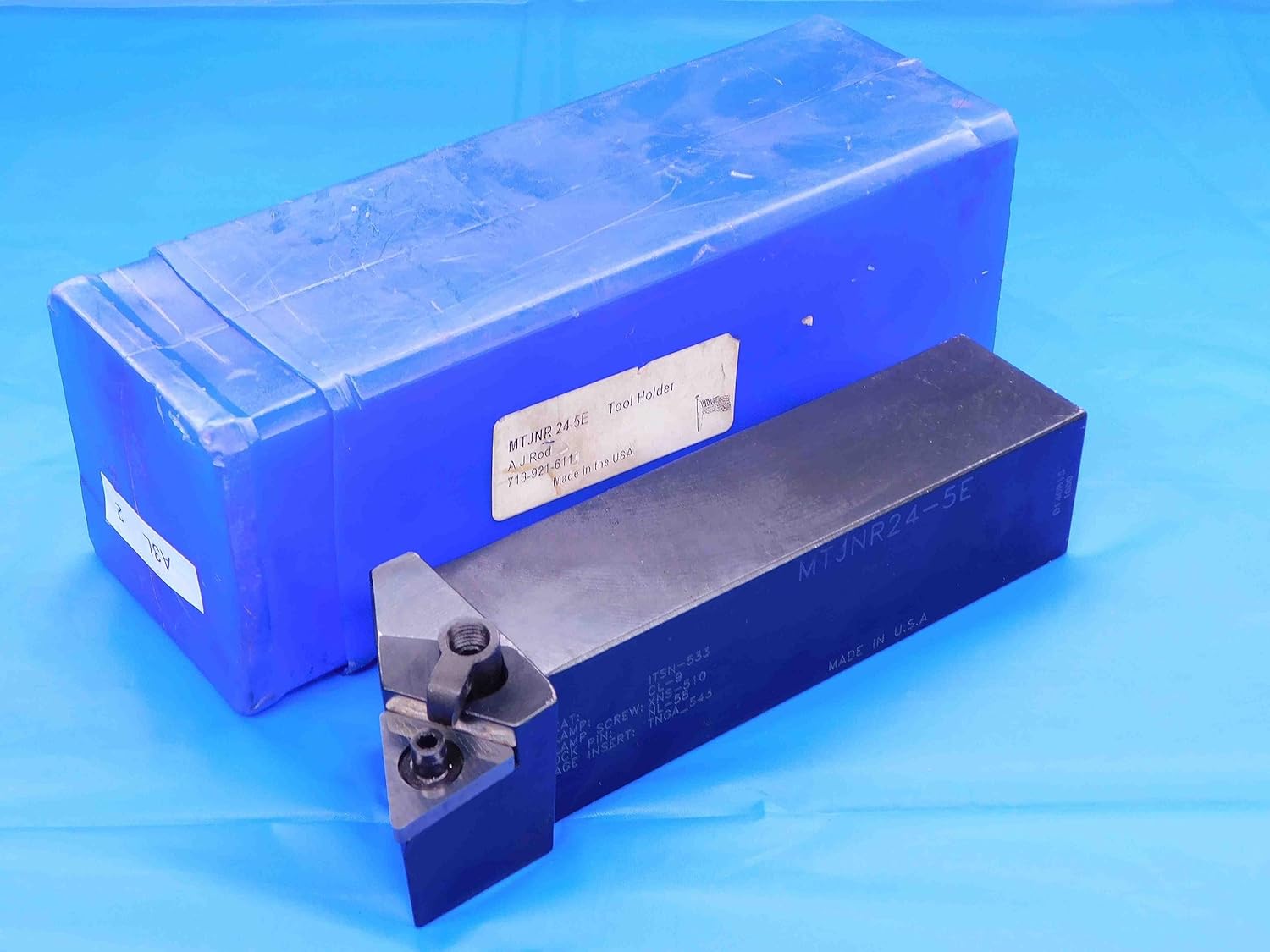 MTJNR24-5E Lathe Turning Tool Holder 1 1/2 Shank TNGA543 Inserts 6 3/4 OAL USA - AB0662CU2