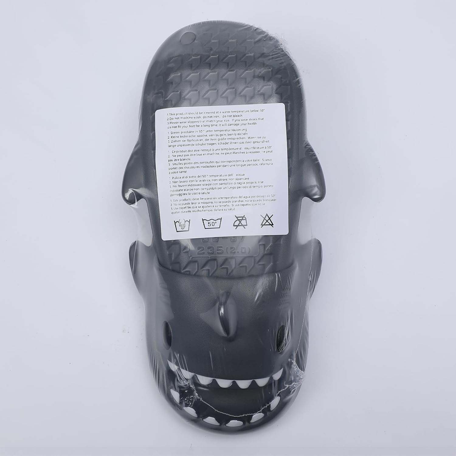 bolukets Unisex Cute Shark Sliders for Women and Men Quick Dry Open Toe Cloud Shower Sandals Pillow Beach Slippers for Indoor & Outdoor 9 71AwuoafOTL. AC SL1500